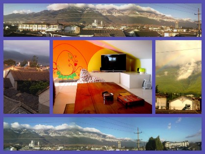 hotel hostel cang shan mountain Yunnan Dali China guest house apartment accommodation